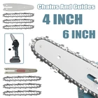 46 дюймовая цепь и направляющая для перезаряжаемой беспроводной мини-электрической цепной пилы, электропила, запчасти, садовый инструмент