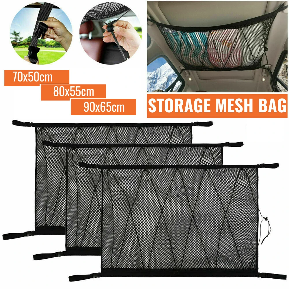 Интерьер на потолок автомобиля сетка молнии с кулиской сетчатый карман для