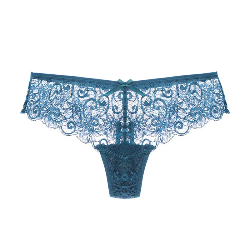 

Amazing Sexy Lace Panties Underwear Lady T-back Transparent Thong Women Lingerie Floral Underpants G-string Knickers