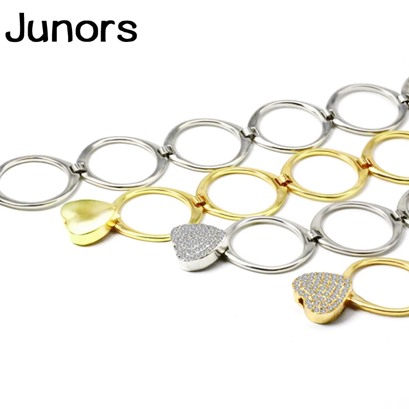 Золотые хрустальные кольца для женщин с волнистым настроением кольцо i love you