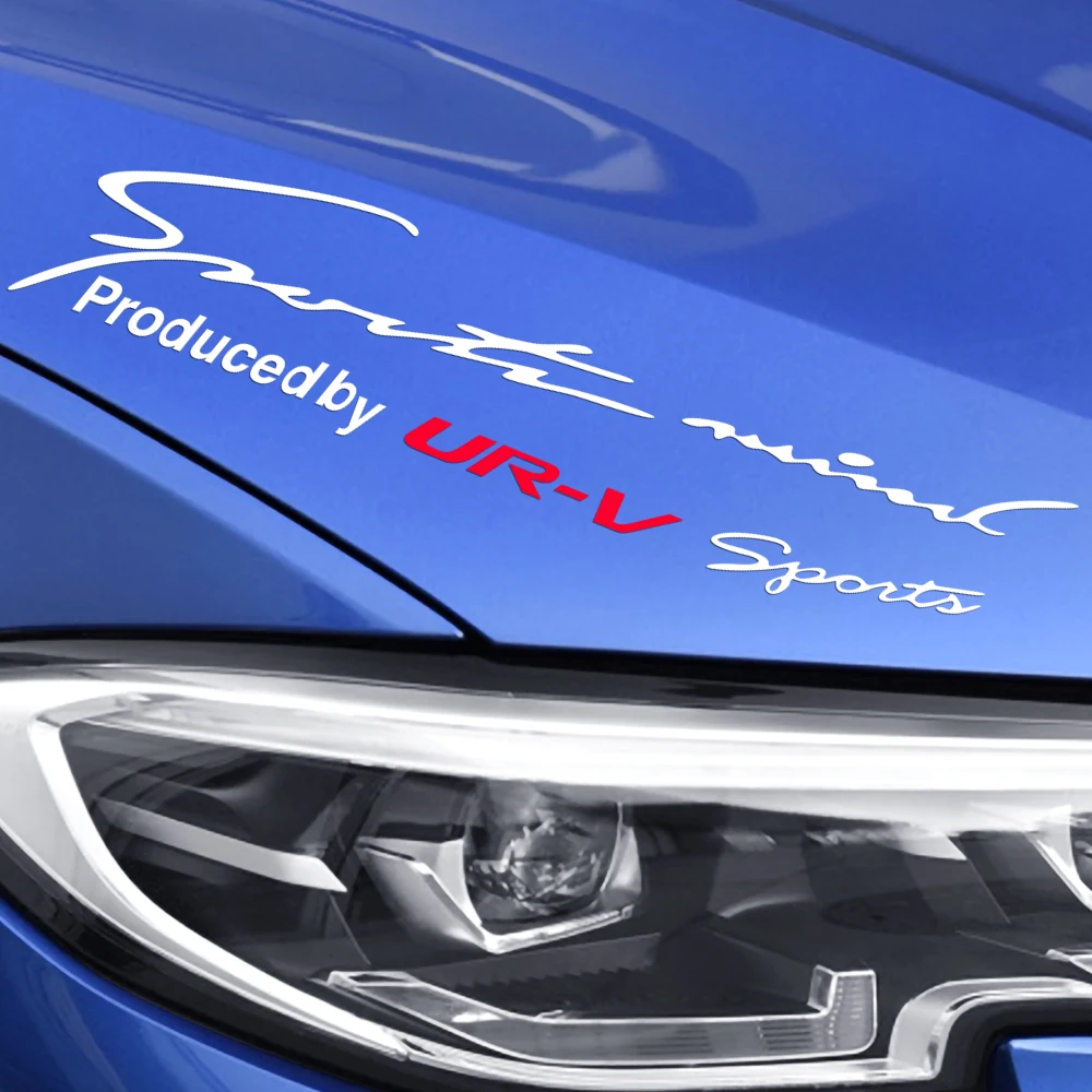 Автомобильная лампа на фару Декор бровей Наклейка для Honda Mugen Civic XR-V UR-V Modulo vision Vezel