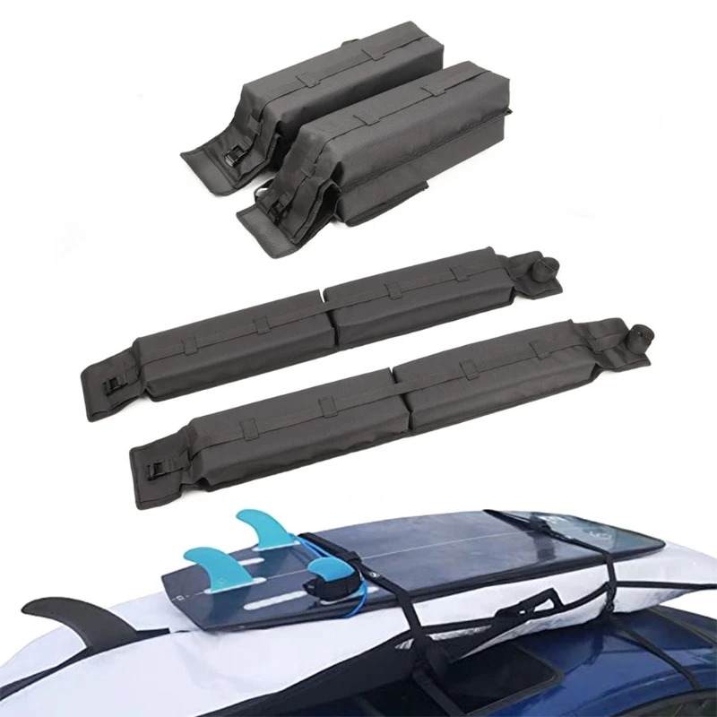 Купи Roof Soft Rack Auto Luggage Carrier Rooftop-Waterproof Durable with Anti-Slip Mat Buckles Compatible for Most Car Models за 809 рублей в магазине AliExpress