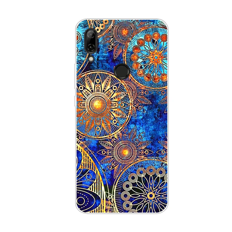 Чехол для Huawei P Smart Z силиконовый чехол Y9 Prime 2019 задняя крышка с рисунком Enjoy 10 Plus