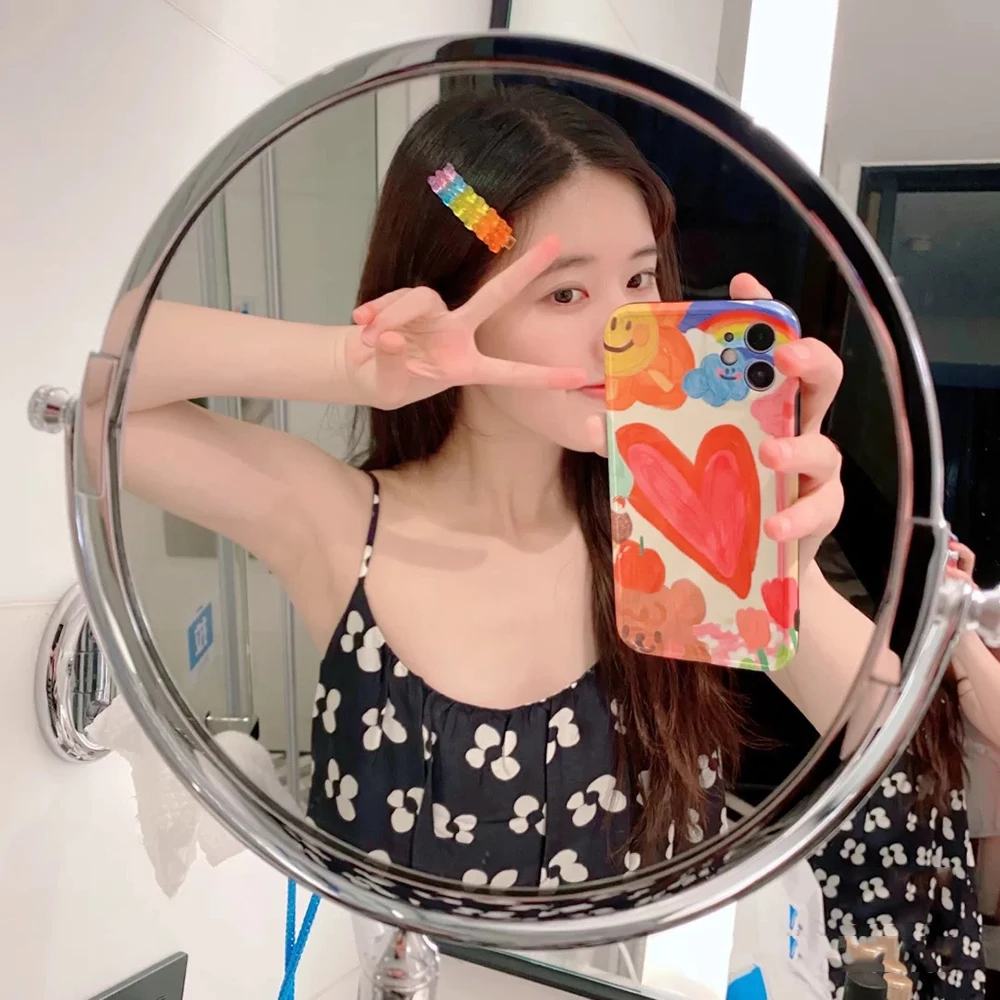 Детские заколки для волос Judy прозрачные зажимы с мультяшным медведем ювелирные