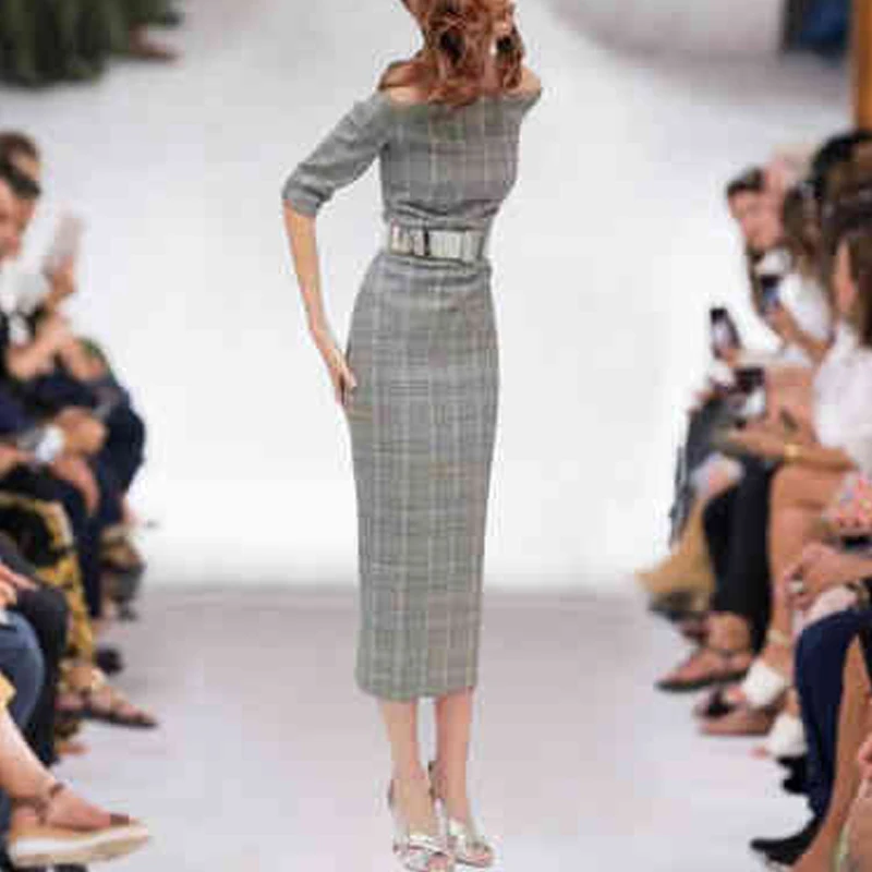 Подиумная дизайнерская Высококачественная летняя Новинка женские модные