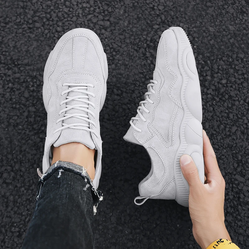 

Fashion shoes Sneakers for Men Casual Shoes outdoor Leather Mens Classic Shoes Casual Breathable Light Men Sneakers Trainers