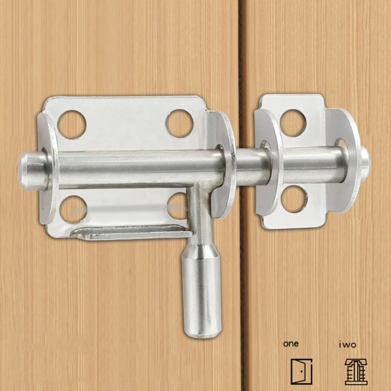 Thickened Stainless Steel Door Latch Rustproof Solid Sliding Lock Gate Safety Bolt for Keep Your Safe and Private | Обустройство дома
