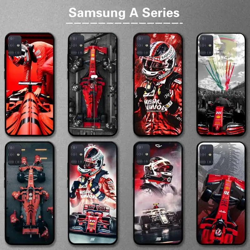 

Charles Leclerc F1 16 Phone Case For Samsung A6 A7 A8 A10 A11 A20 A21 A30 A31 A40 A50 A70 A80 A91 Plus S E Cover