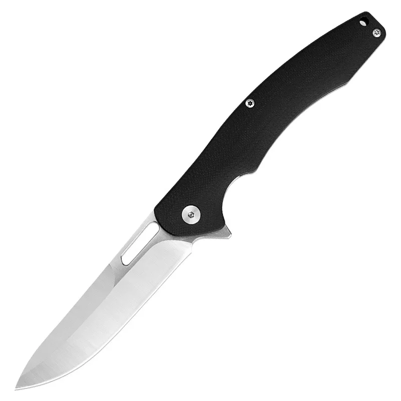 

D2 Stainless Steel Folding Knife G10 Handle Outdoor Camping Folding Knife Portable Fruit Knife Portable Knifekitchenaccessories