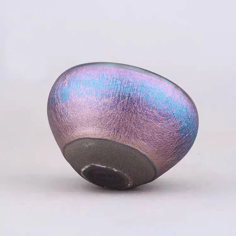 JZ227 цветная чайная чашка Tenmoku китайская фарфоровая чаша Chawan с естественной