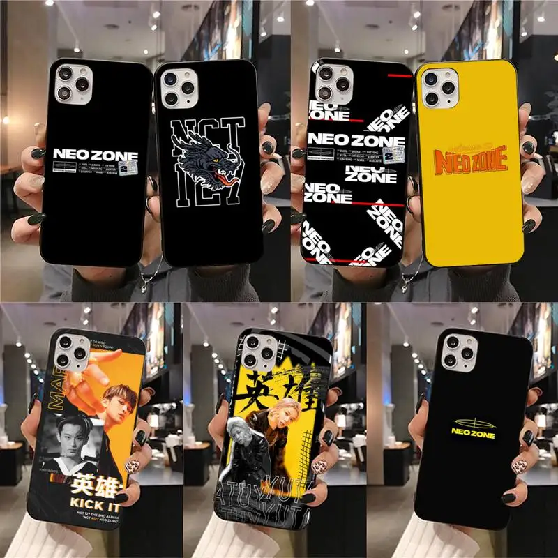 Чехол для телефона kpop NCT 127 Neo Zone iphone 12 pro max mini 11 XS MAX 8 7 6 6S Plus X 5S SE 2020 XR | Мобильные