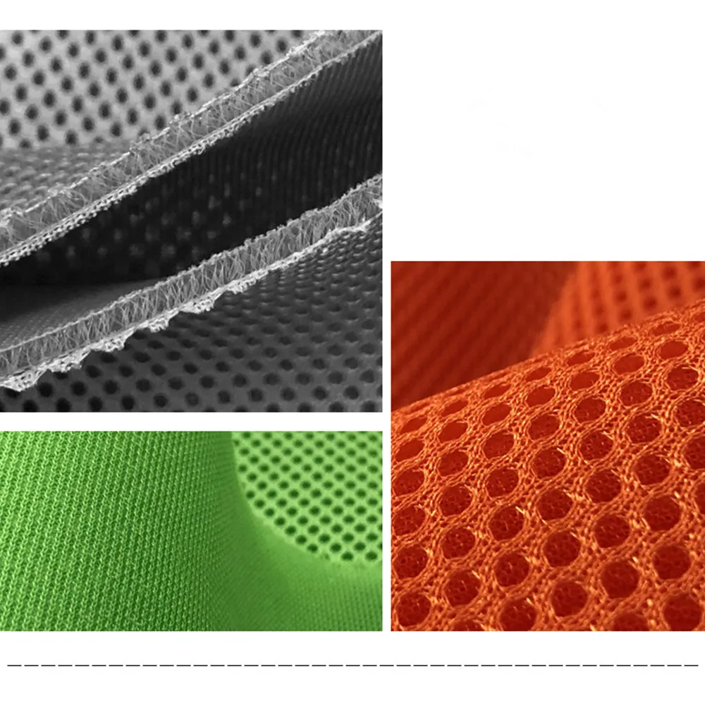 100*150 см 3D утолщенной 3 Слои трехслойная сетчатая ткань для сиденья дышащая