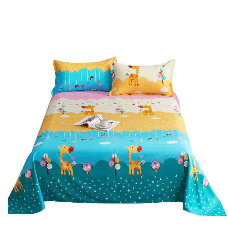 

Bed Sheet Coverlet Double Single Student Dormitory Single Piece Dustproof Thickened Twill Four Seasons Universal Multi-Specifica