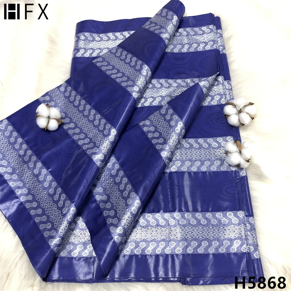 

HFX Bazin Riche Fabric 2021 New African Bazin Riche Lace Fabric Nigeria Bazin Lace Fabric Polyester material forclothes H5868