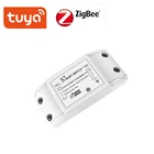 Умный выключатель Tuya Zigbee, 3,0 дюйма, 16 А, 2500 Вт, 90-265 В переменного тока