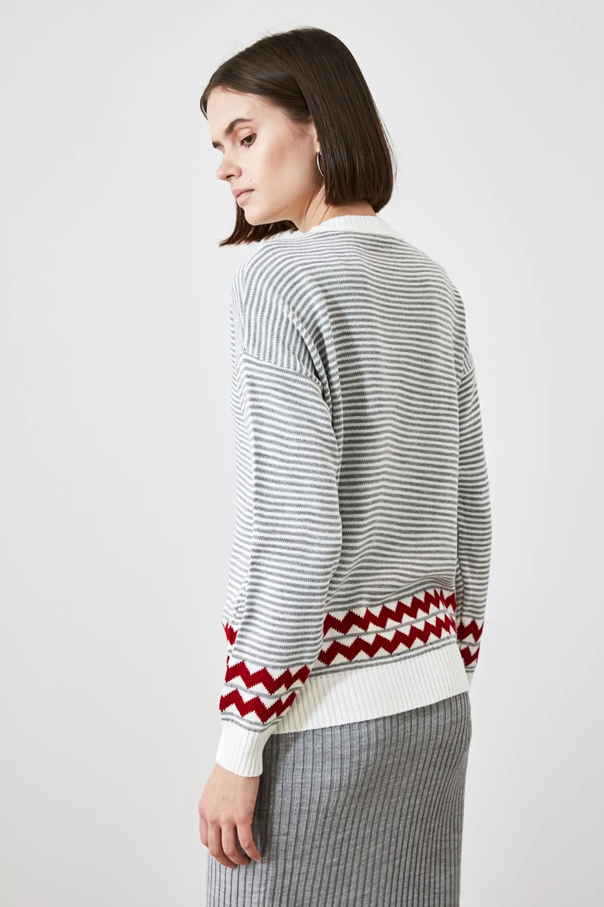

Trendyol Striped Knitwear Sweater TWOAW21KZ2855