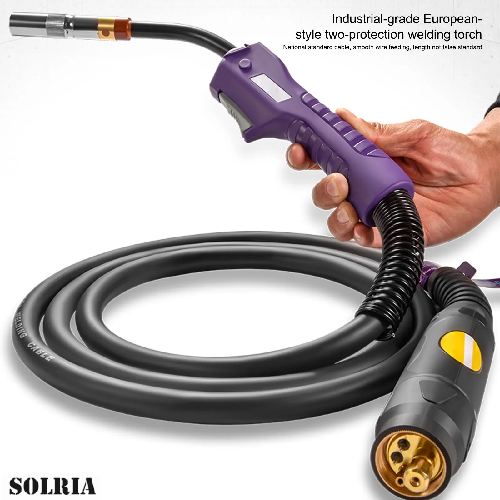 

200Aco2 Carbon Dioxide Gas Shielded Welding Torch Two Protection Welding Torch MIG Torch MAG Welding Torch Gun Welding Machine