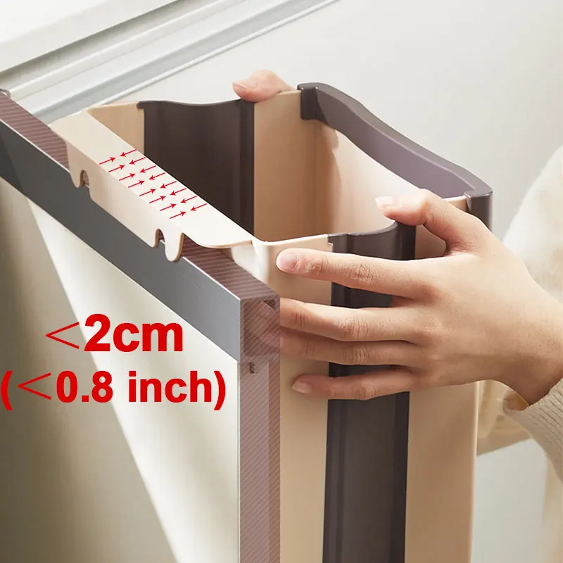 Складная мусорная корзина для кухни и автомобиля настенная кухонный шкаф