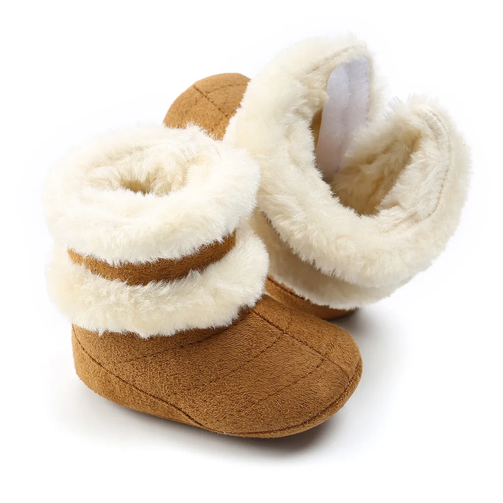 Winter Baby Shoes детская обувь Baby Boots Keep Warm Infant Newborn Baby Girls Boys Outdoor Shoes First Walkers Shoes#0