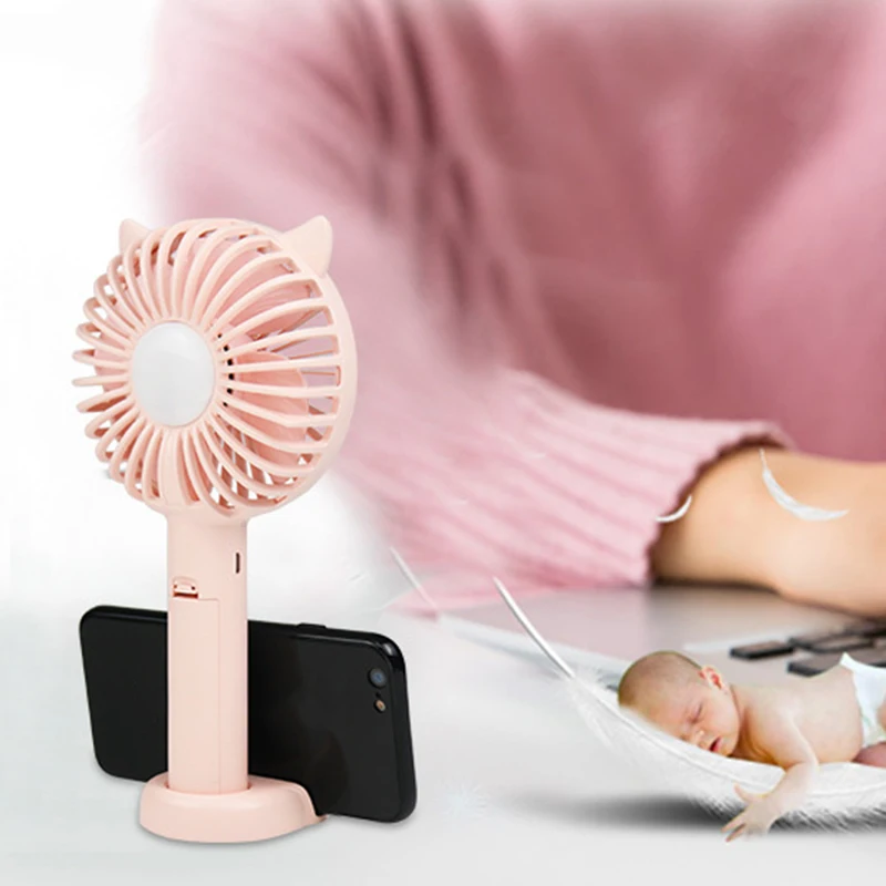 Небольшой портативный вентилятор 1200 батарея mAh USB управляемый Мини Персональный