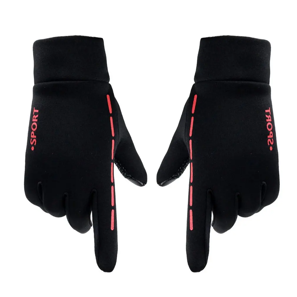 

Outdoor Warm Gloves Winter Stretch Gloves Non-slip Mountaineering Cycling Gloves Split Finger Touch Screen Gloves