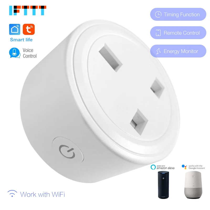 Wifi США ЕС Великобритания вилка умный выбор времени розетка Беспроводная