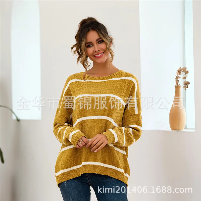

Womens Sweaters 2020 Autumn Korean Sweater Casual Knit Fashion Sweater Women Plus Size