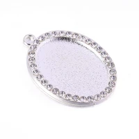 xuqian hot selling 1318mm with alloy locket picture blank tray pendant necklace for women gifts personalized p0073
