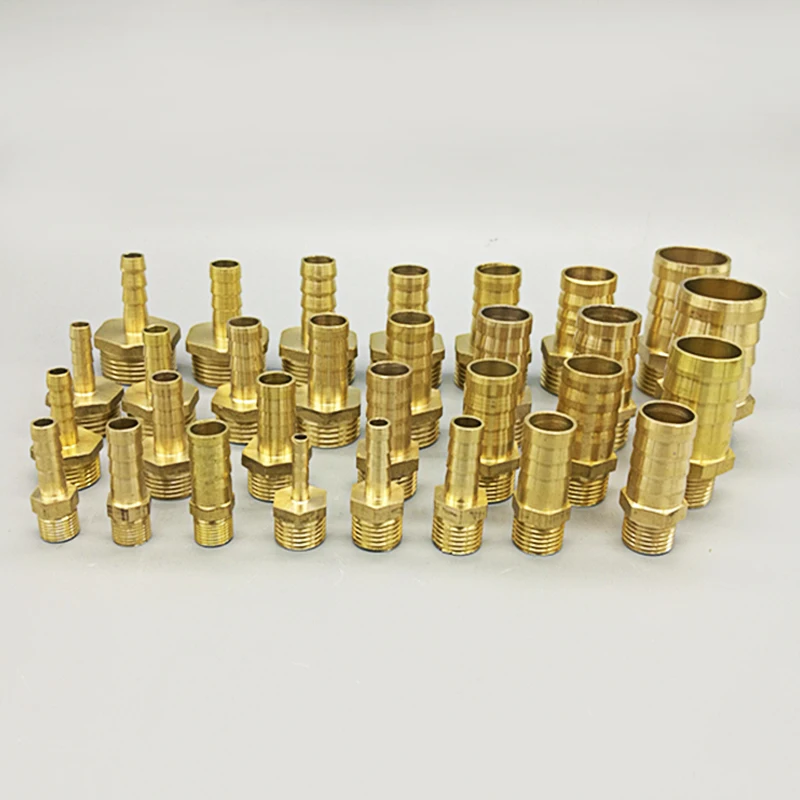 Латунный фитинг для труб 4 мм 6 8 10 12 19 шлангов 1/8 &quot1/4&quot 1/2 &quot3/8&quot BSP соединительный