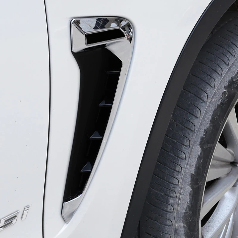 Пара XDrive эмблема автомобиля вентиляционное отверстие Air Shark Gills покрытие боковое