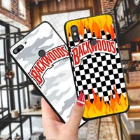 fashion backwoods checkerboard plaid tpu soft phone case for xiaomi5x mi6x mi a2lite mi a3 mi8 mi9 mi8t mi10 note10 black cover