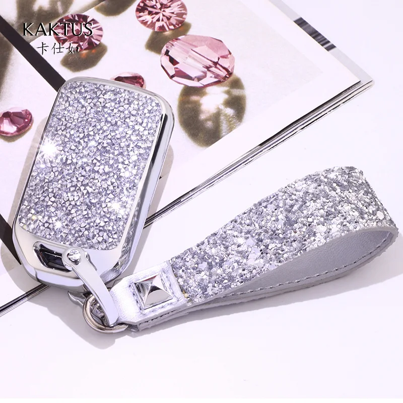 

car key case Fit for Honda Crider diamond for Accord CRV for Civic for Fit key case cover