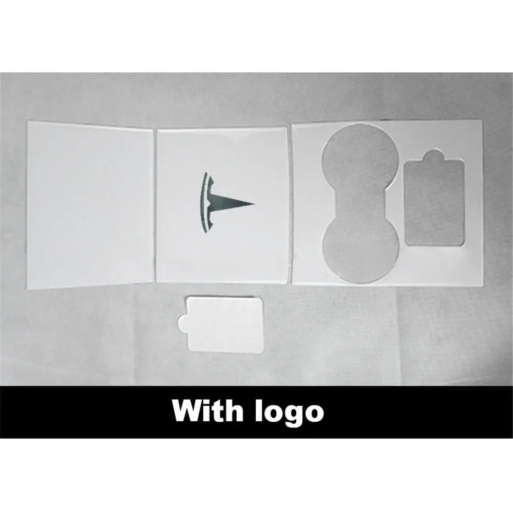 Автомобильные наклейки для центральной консоли приборной панели виниловая пленка товары для Tesla модель 3- Защитная консоль авто аксессуары для интерьера