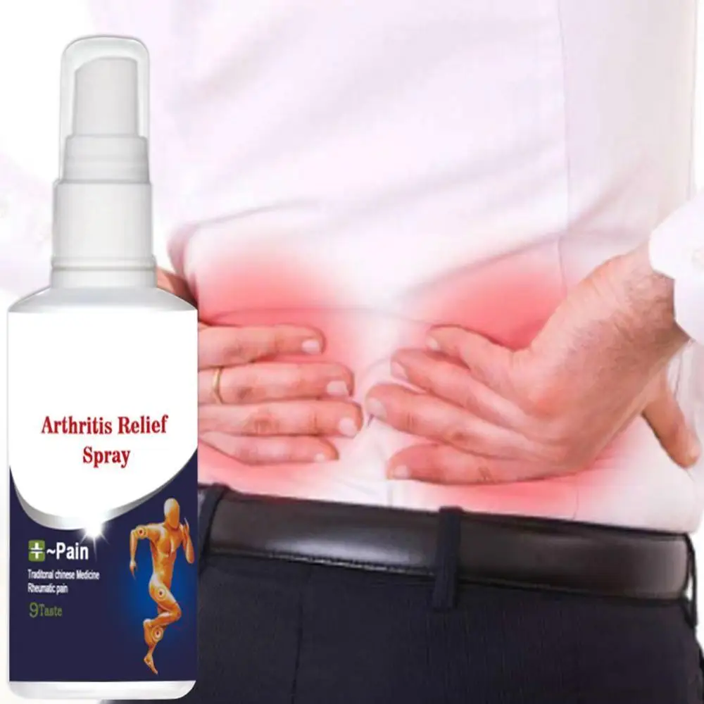 60 мл спрей для облегчения боли ревматизм артрит растяжение мышц колено Талия