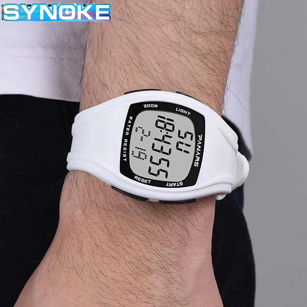 

SYNOKE Men Digital Watches Sports Alarm Clock Waterproof Luminous Shockproof Chronograph Masculino Relogio Male Wrist Watches