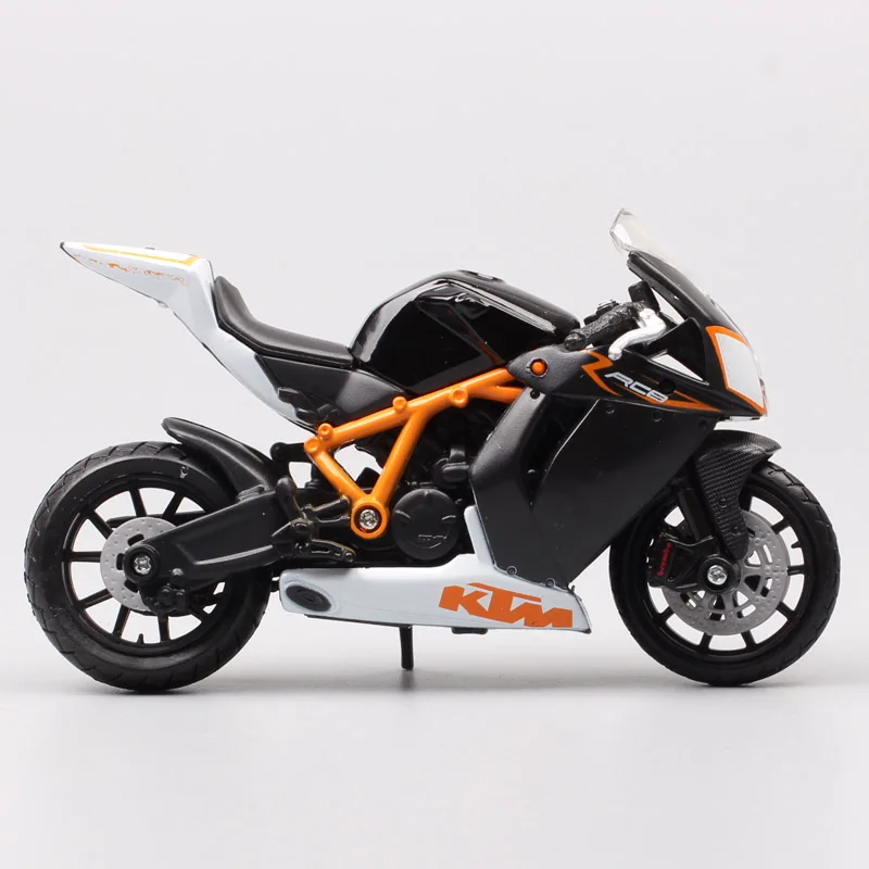 1:18 Масштаб Мини bburago KTM 1190 RC8 R спортивный велосипед литья под давлением модель игрушки superbike транспортные средства Мотоцикл цикл детский хобби сувенир