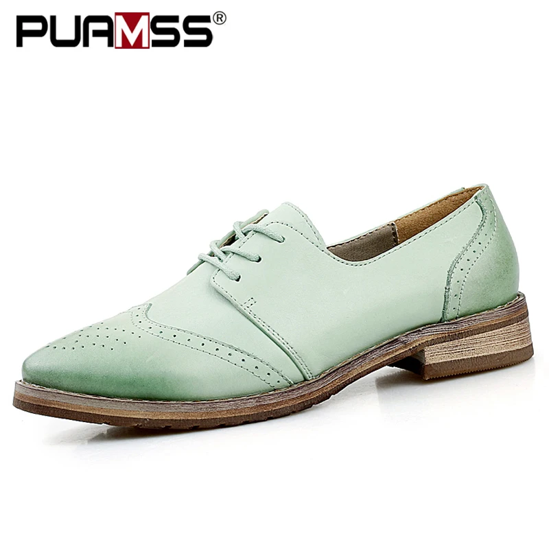 Новинка 2020 женские туфли формальные классические в стиле броги женская