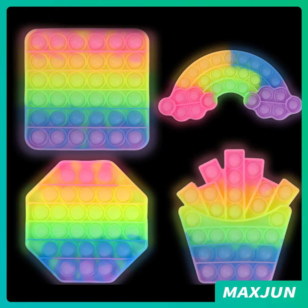 

Светящиеся антистрессовые игрушки-антистресс, светящиеся в темноте, 10-20 см