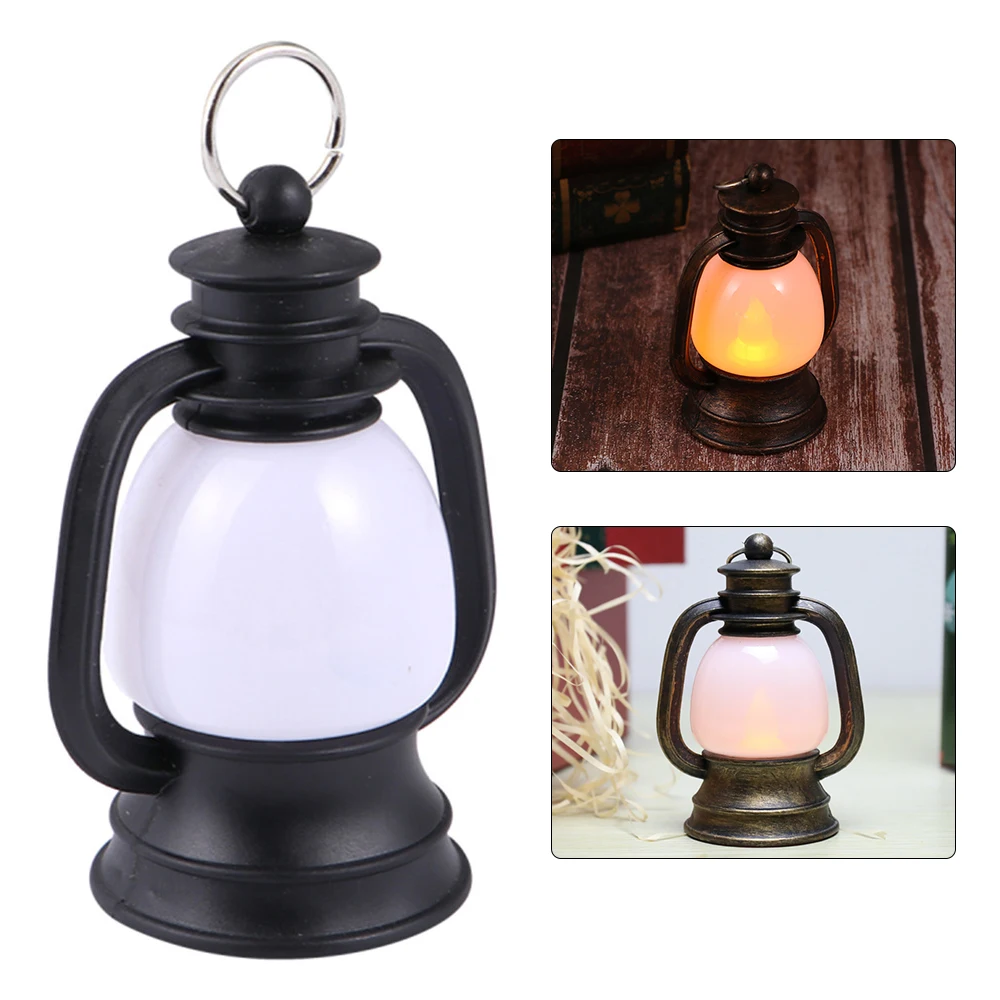 5PCS Retro Small Kerosene Night Lamp LED Vintage Horse Lantern Mini Pony Emergency Tent Light for Christmas Travel Camping | Лампы и