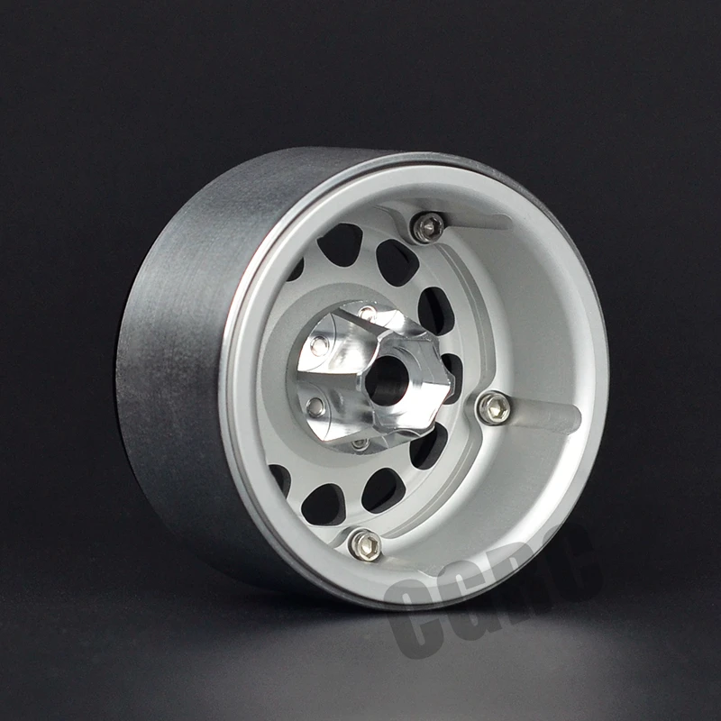 4 шт. 2,2 дюйма металлический обод колеса Beadlock для 1/10 RC Гусеничный автомобиль TRX4 Defender Bronco RC4WD D90 Axial Scx10 90046 CCO1 TF2