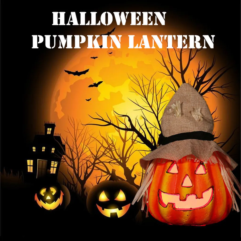 Ночник с тыквой лампы украшения для Хэллоуина лампа новый веселый стильный и