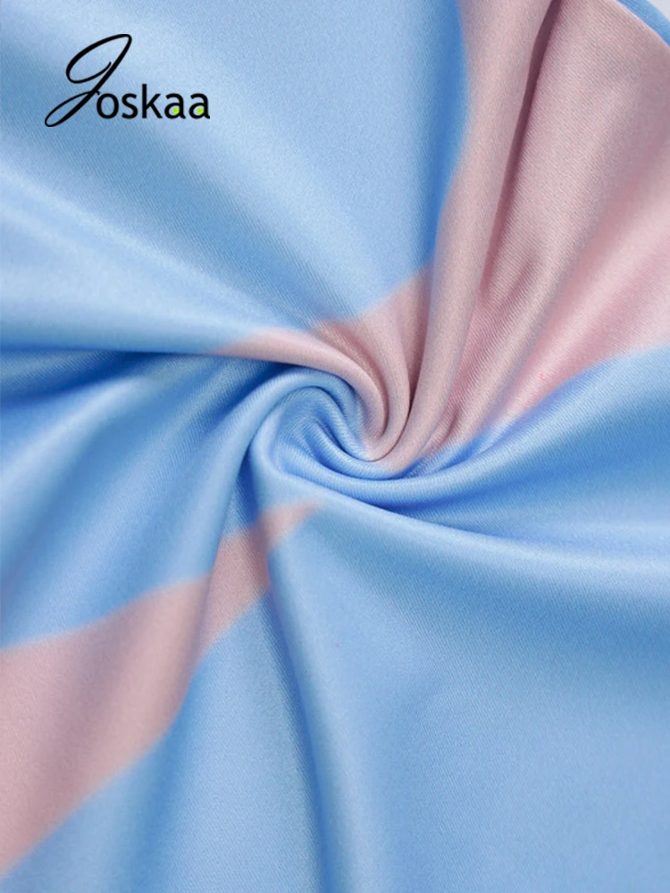 

Joskaa Sexy 2 Piece Set Women Printed Bikini Tops+Pencil Pants Matching Fashion Streetwear Autumn 2021 Casual Fitness Tracksuits