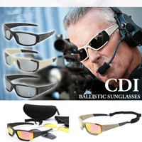 brand original polarized sunglasses men uv400 4 lenses tactical glasses army goggles ballistic test bullet proof eyewear