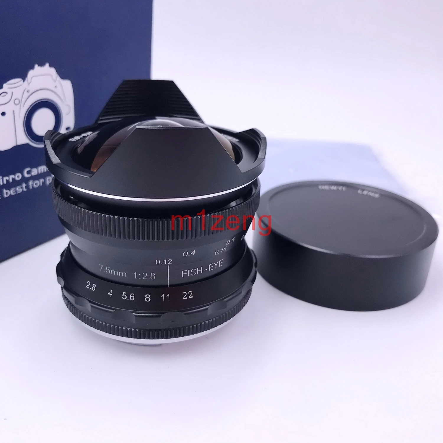 Широкоугольный объектив рыбий глаз 7 5 мм F2.8 для Sony a7 a9 A6500 A7R fuji xt20 xe3 xa2 m43 em1 em5 gh5 gf6