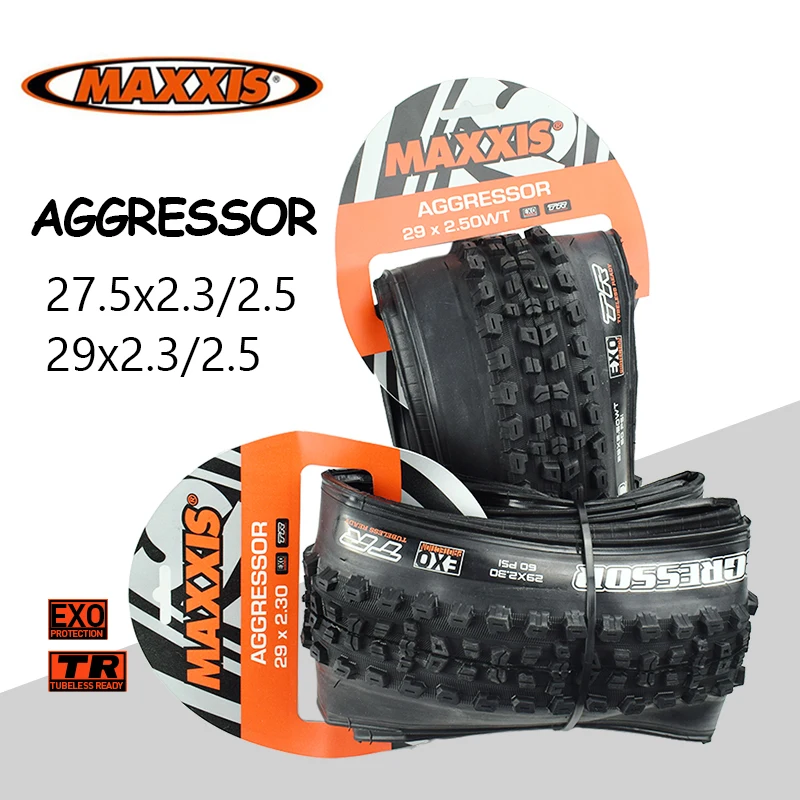 Велосипедные шины MAXXIS AGGRESSOR 27 5*2 5 29*2 3 EXO TR складная бескамерная шина для защиты от
