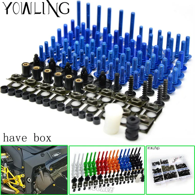 

CBR1000RR Motorcycle Fairing Bolt Screw Fastener Fixation for Honda CBR 1000 RR 2004 2005 2006 2007 2008 2009 2010 Complete Kit