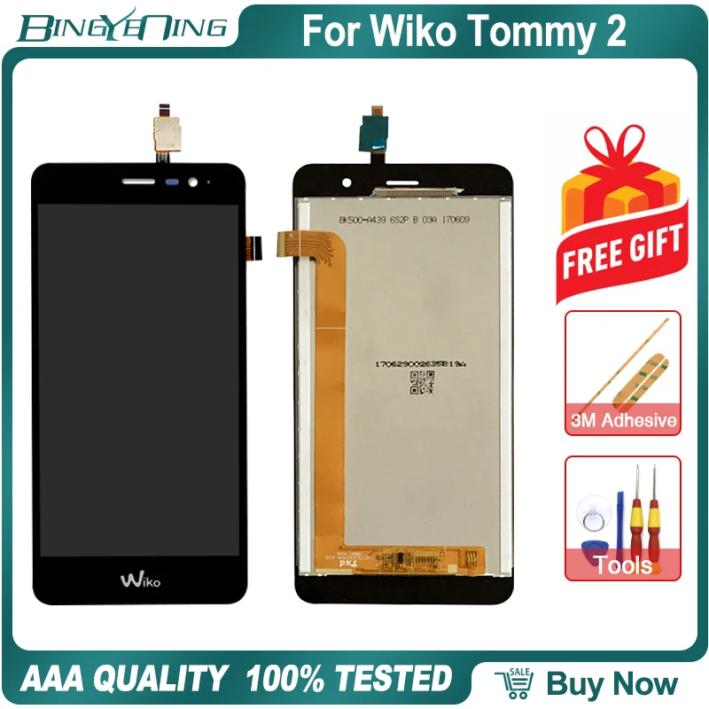 Новый оригинальный флип кейс для Wiko Tommy 2 ЖК дисплей и сенсорным экраном Экран