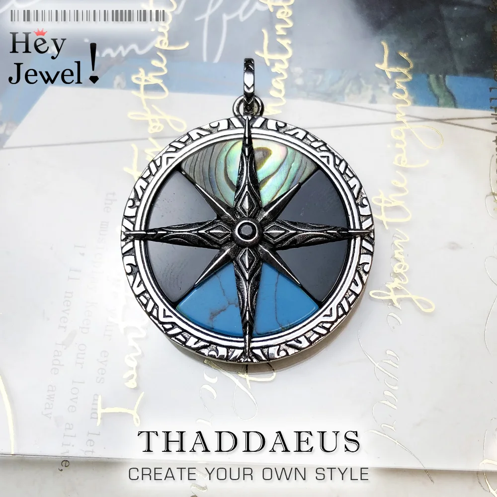 Большой кулон с компасом Весенняя индивидуальная подвеска на удачу 2020 модные