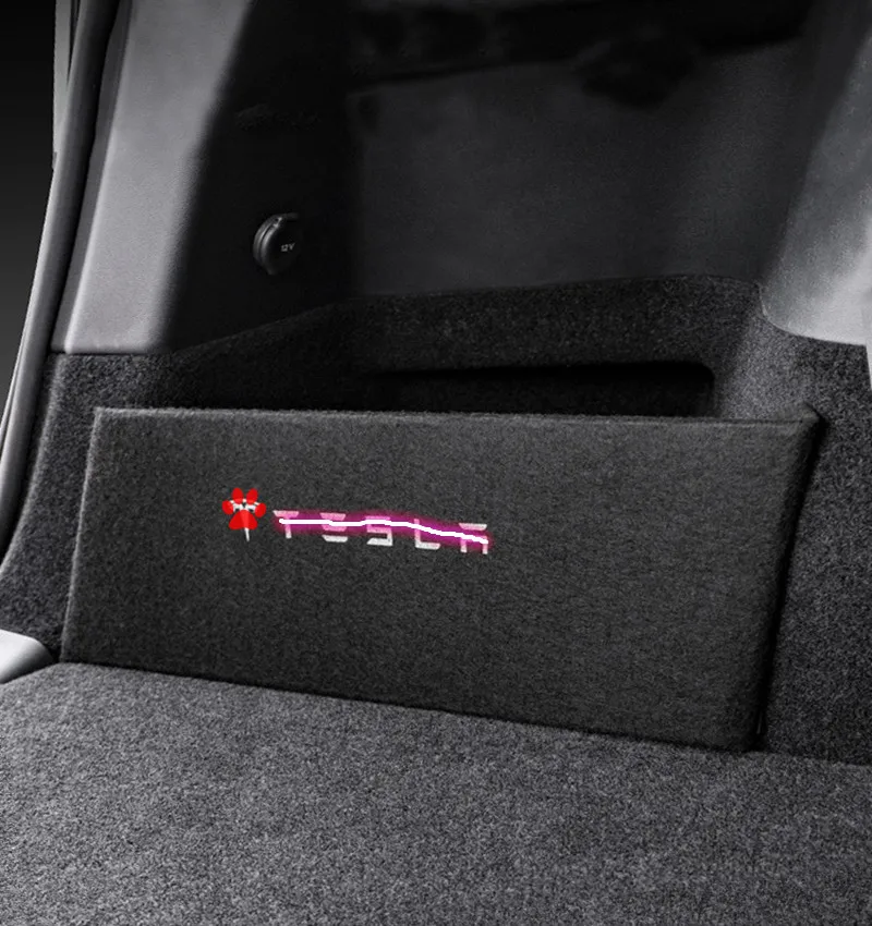 

2PCS Trunk Boot Baffle For Tesla Model Y 2021 Trunk Partition Parts Car Tail Box Storage Baffle Modification Accessories