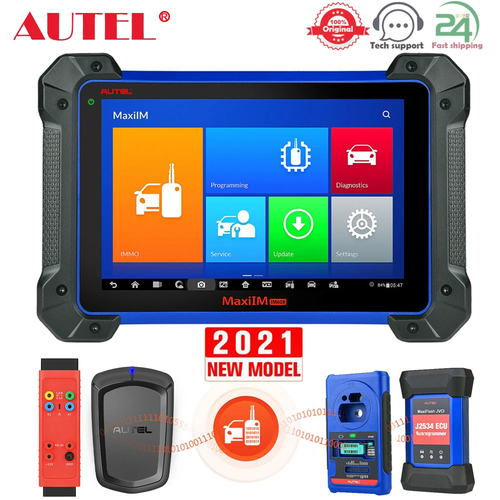 Профессиональный программирующий ИНСТРУМЕНТ Autel MaxiIM IM608 с программатором ключей
